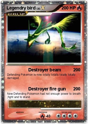 Pokemon Legendry bird