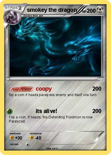 Pokemon smokey the dragon