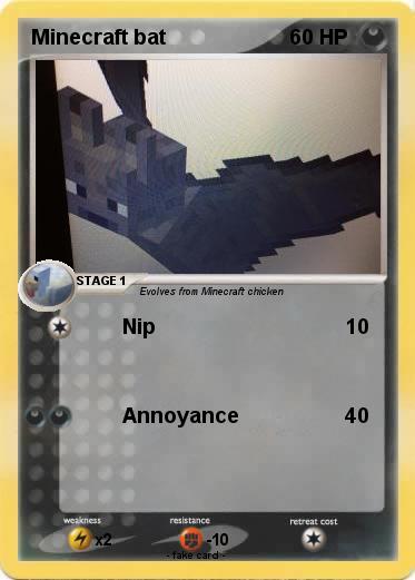 Pokemon Minecraft bat