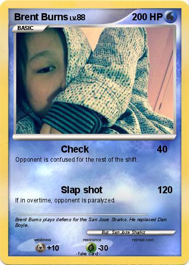 Pokemon Brent Burns