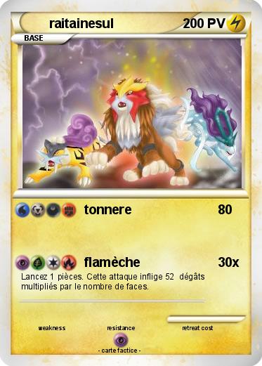 Pokemon raitainesul