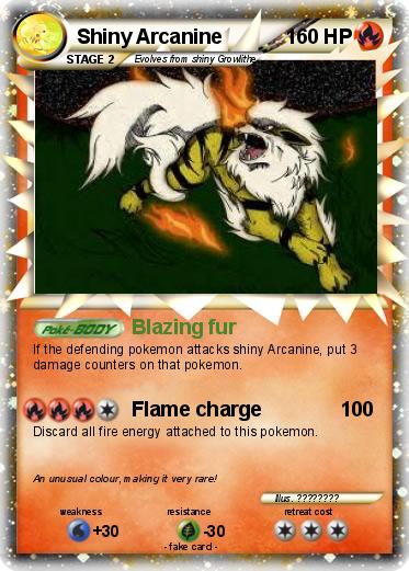 Pokemon Shiny Arcanine