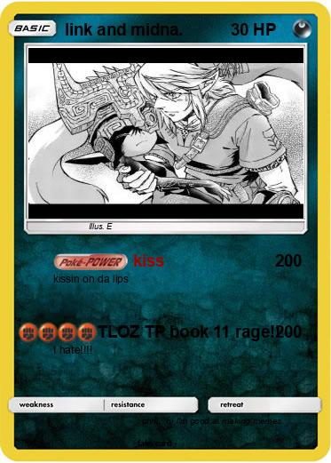 Pokemon link and midna.