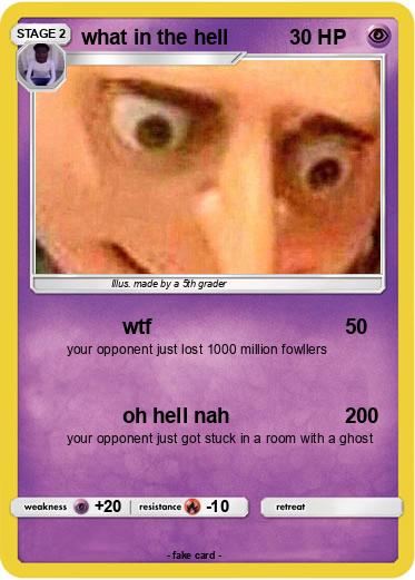 Pokemon what in the hell