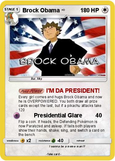 Pokemon Brock Obama ∞