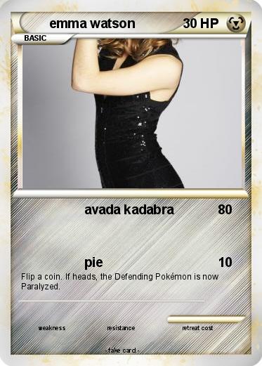 Pokemon emma watson