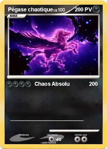Pokemon Pégase chaotique