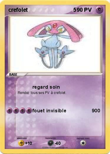Pokemon crefolet                              5