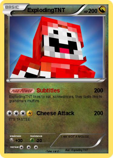 Pokemon ExplodingTNT
