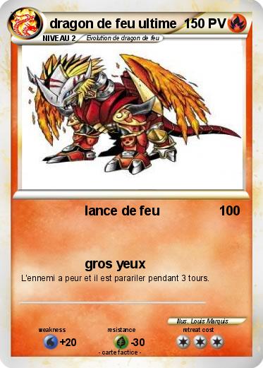 Pokemon dragon de feu ultime