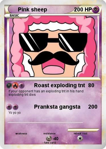 Pokemon Pink sheep