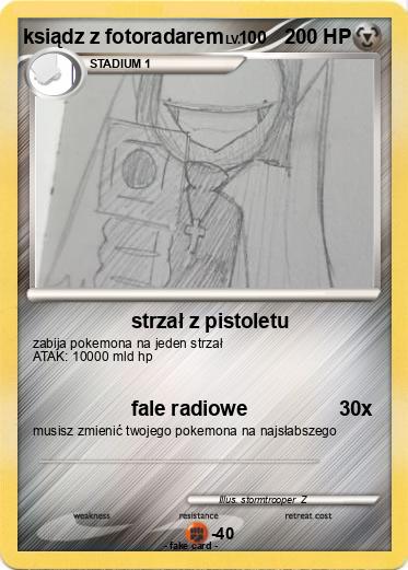 Pokemon ksiądz z fotoradarem