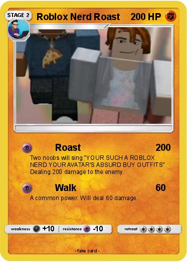 Pokemon Roblox Nerd Roast