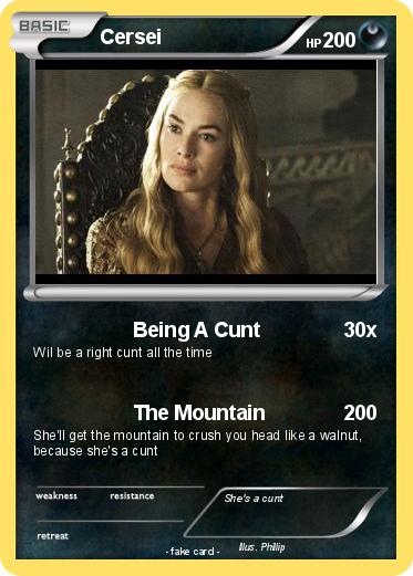 Pokemon Cersei