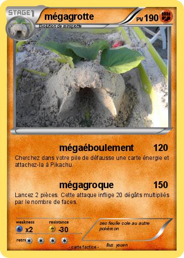 Pokemon mégagrotte