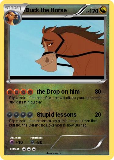 Pokemon Buck the Horse