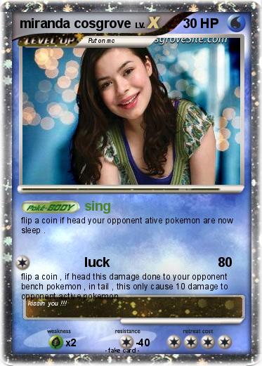 Pokemon miranda cosgrove