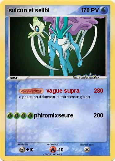 Pokemon suicun et selibi