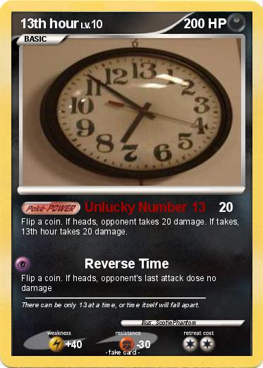 Pokemon 13th hour