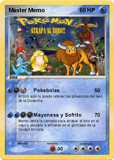 Pokemon Master Memo