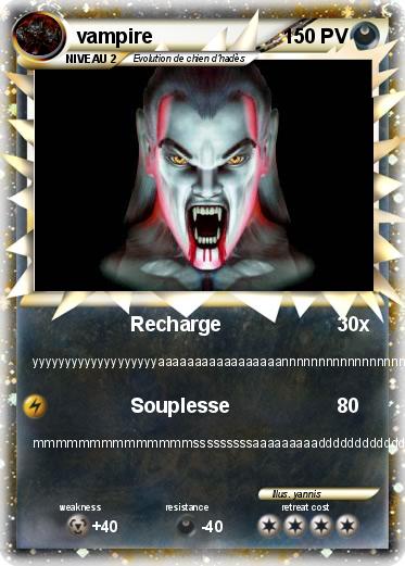 Pokemon vampire