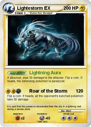Pokemon Lightestorm EX