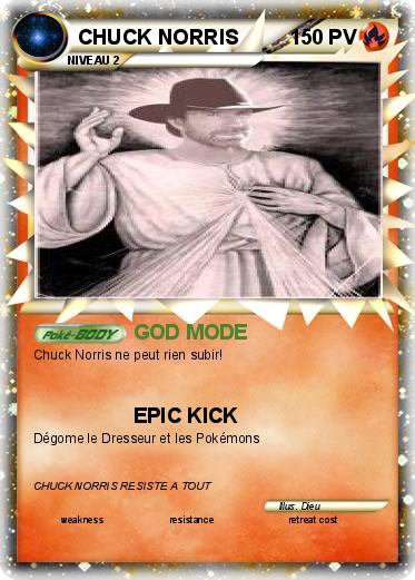 Pokemon CHUCK NORRIS