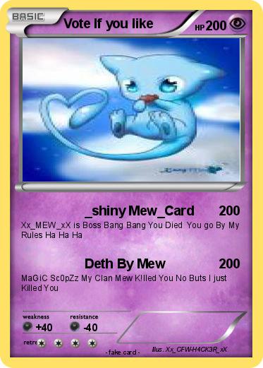 Pokemon Vote If you like
