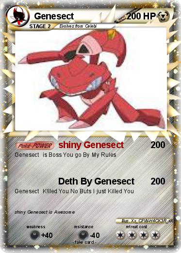 Pokemon Genesect