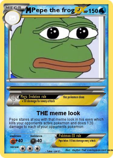 Pokemon Pepe the frog