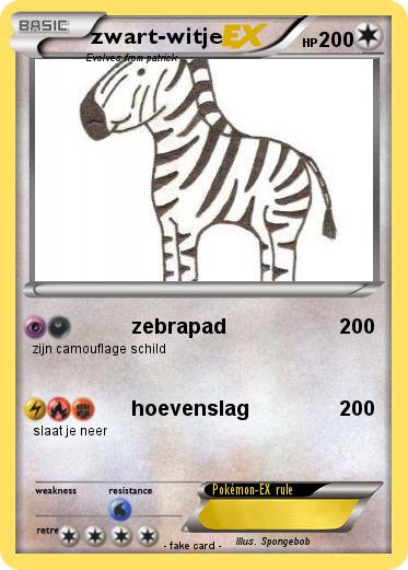 Pokemon zwart-witje