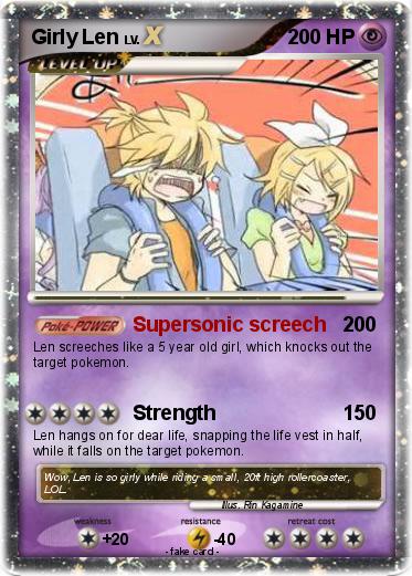 Pokemon Girly Len