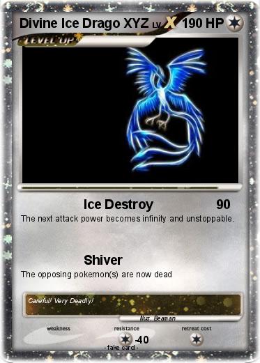Pokemon Divine Ice Drago XYZ