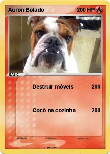 Pokemon Auron Bolado