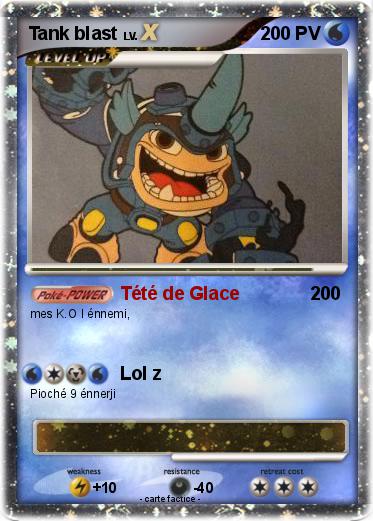 Pokemon Tank blast