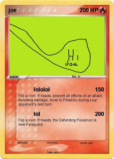 Pokemon joe