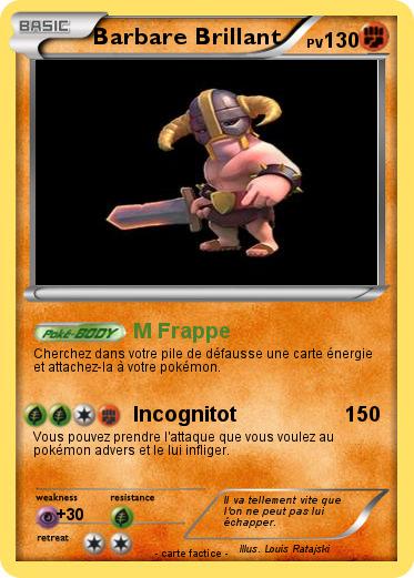Pokemon Barbare Brillant