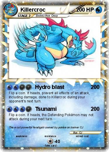 Pokemon Killercroc