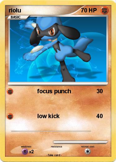 Pokemon riolu