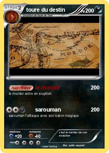 Pokemon toure du destin