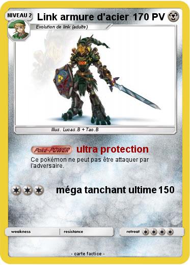 Pokemon Link armure d'acier