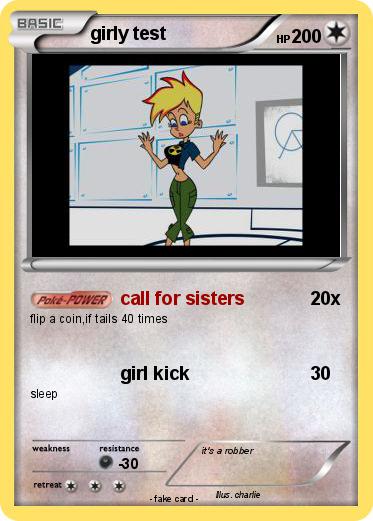 Pokemon girly test
