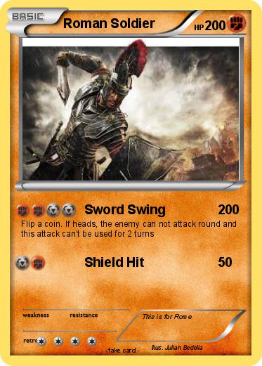 Pokemon Roman Soldier