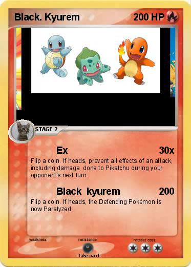 Pokemon Black. Kyurem