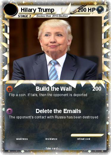 Pokemon Hilary Trump