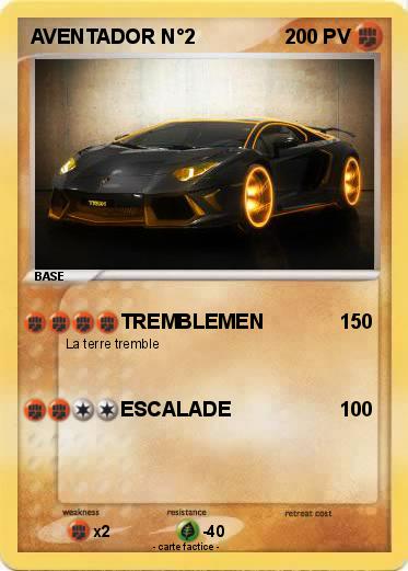 Pokemon AVENTADOR N°2