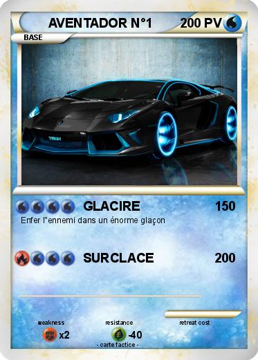Pokemon AVENTADOR N°1