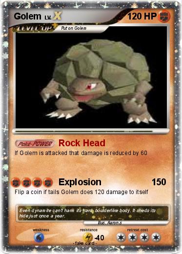 Pokemon Golem