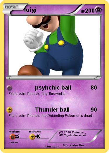 Pokemon luigi