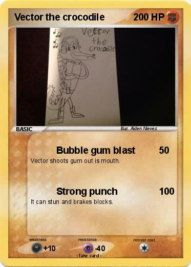 Pokemon Vector the crocodile